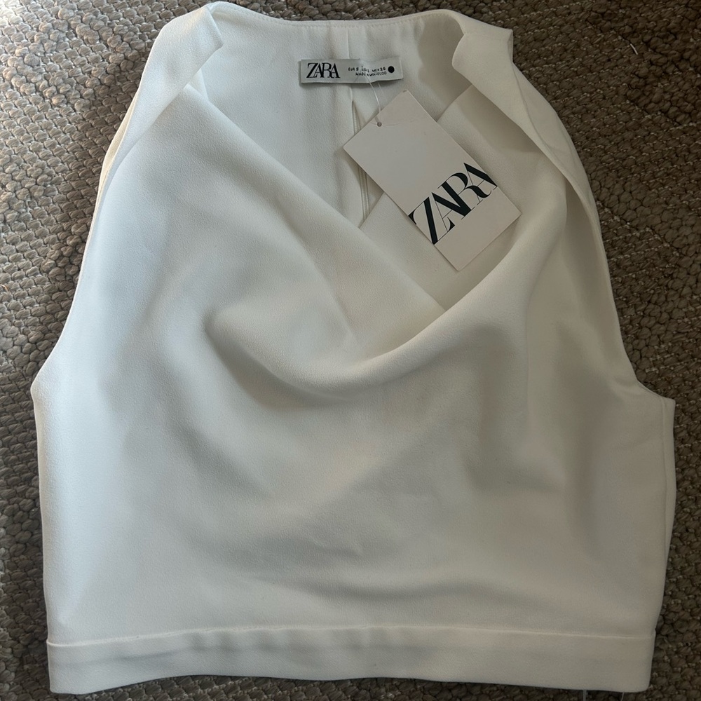 Zara Cowel neck top